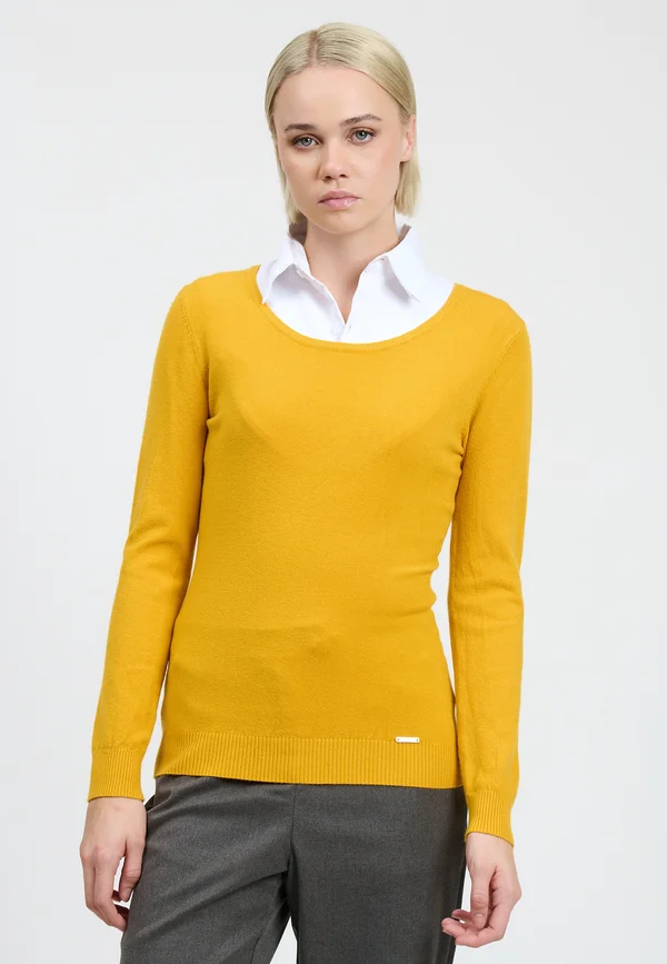 Strickpullover - amber