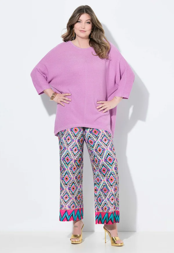 Strickpullover - amethyst