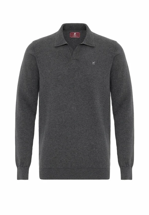 Strickpullover - anthracite