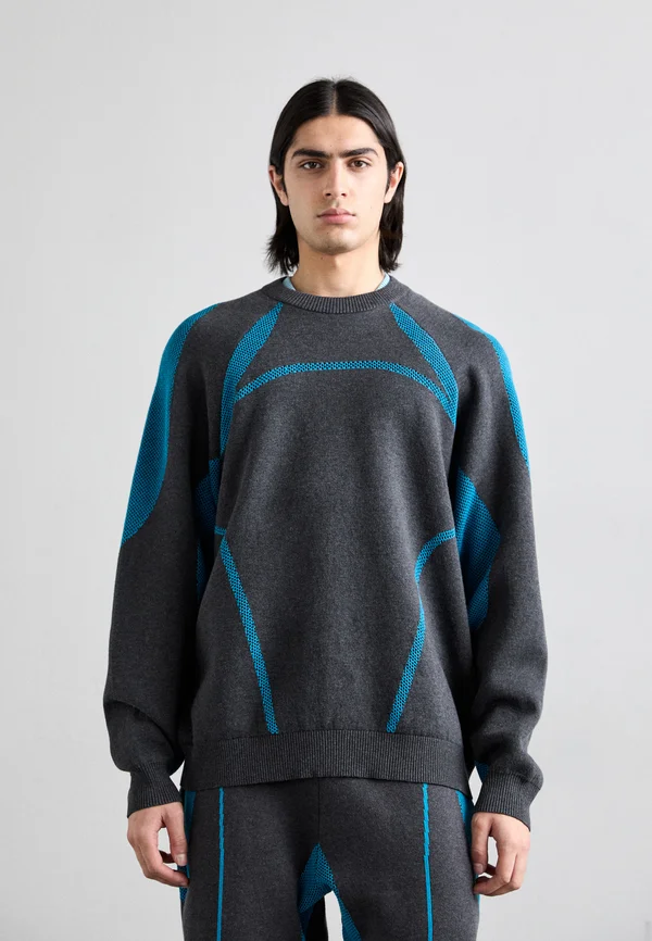 Strickpullover - anthracite