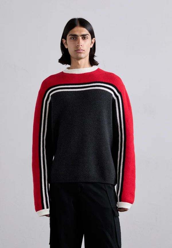 Strickpullover - anthracite