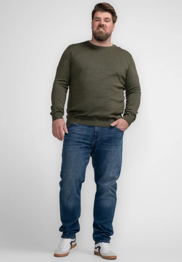 Strickpullover - army green