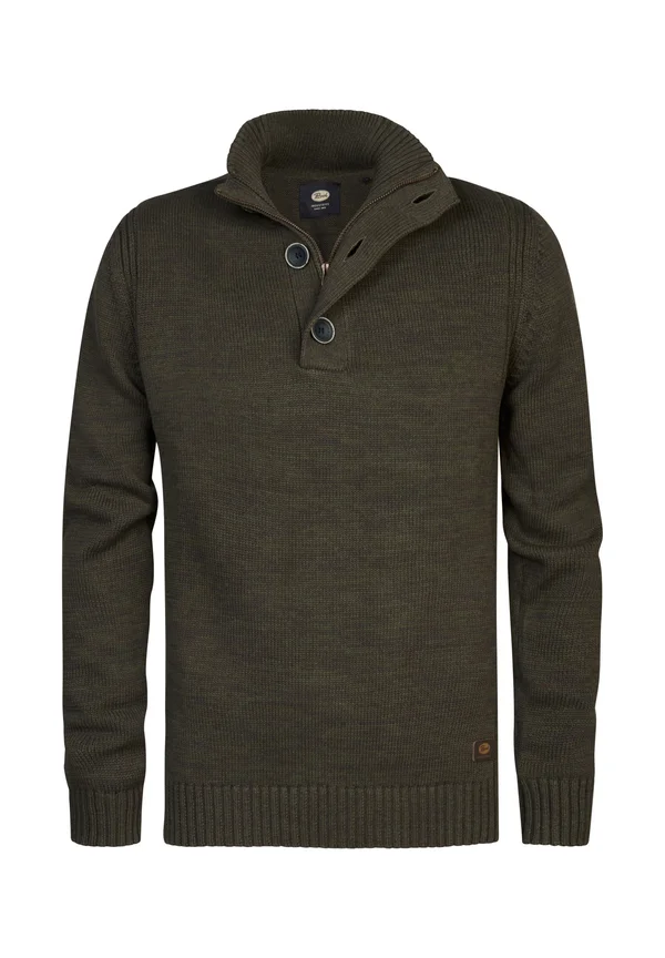 Strickpullover - army green