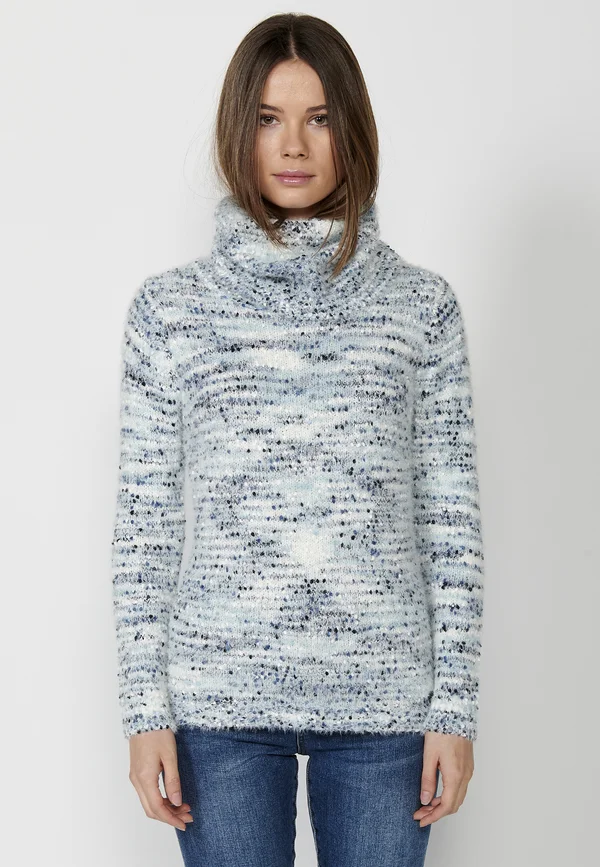 Strickpullover - azul blue
