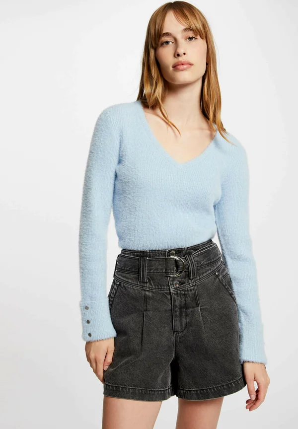 Strickpullover - azzurro