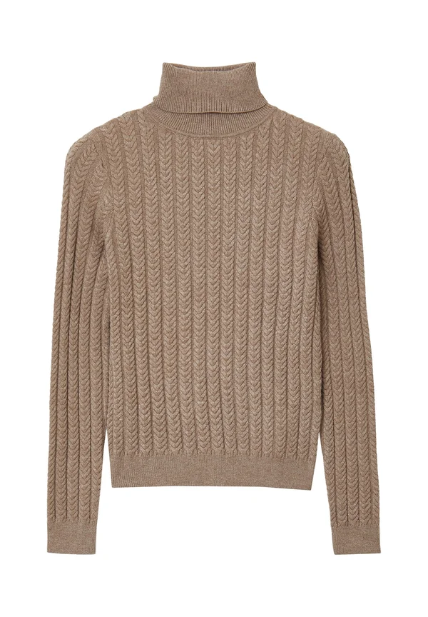 Strickpullover - beige chiaro melange