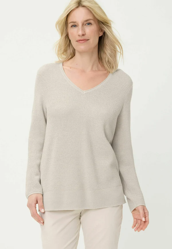 Strickpullover - beige