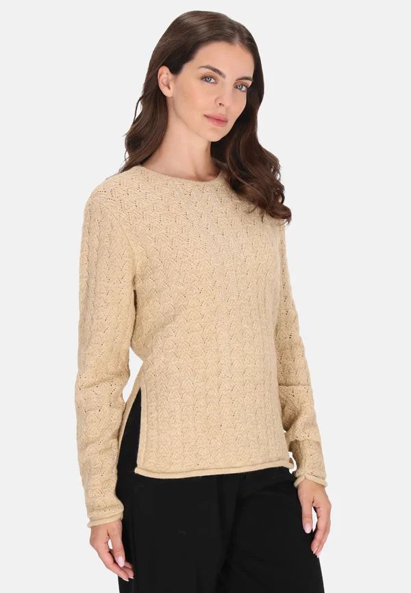 Strickpullover - beige