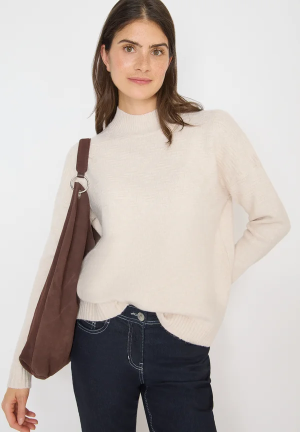 Strickpullover - beige