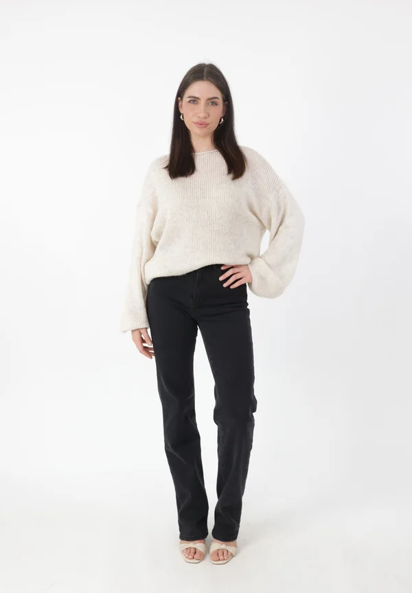 Strickpullover - beige