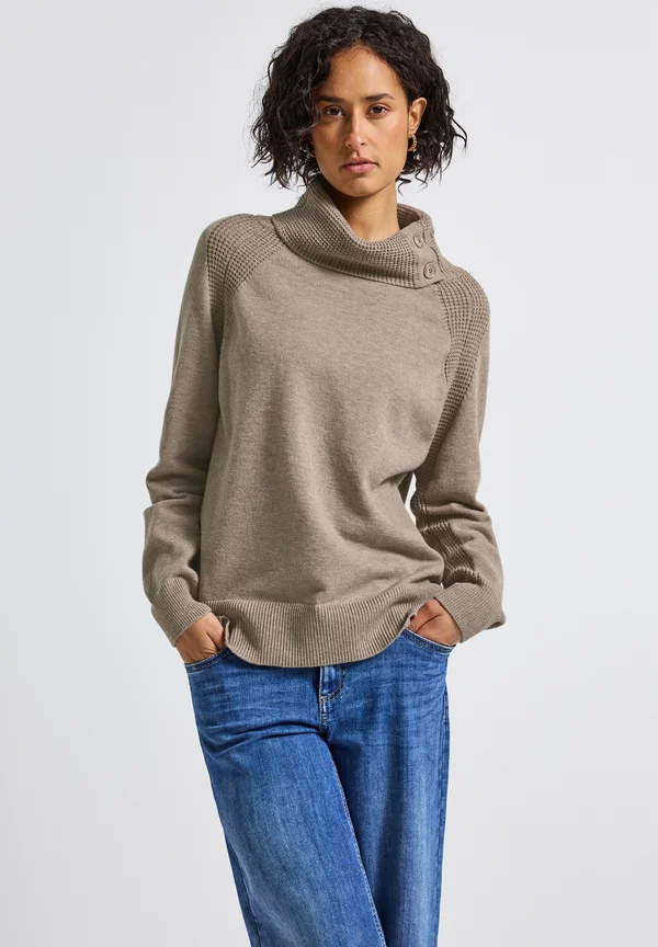 Strickpullover - beige