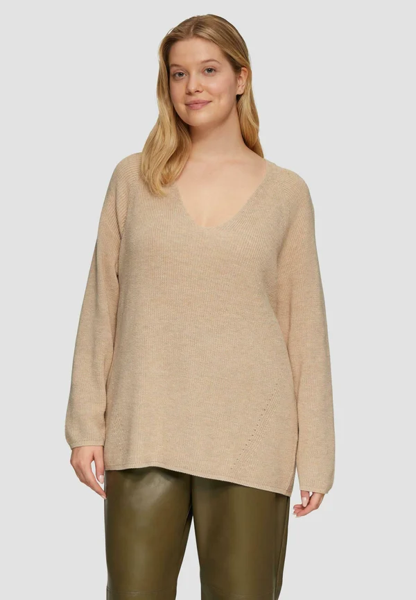 Strickpullover - beige