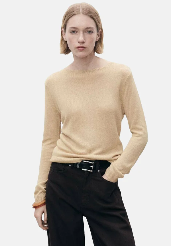 Strickpullover - beige