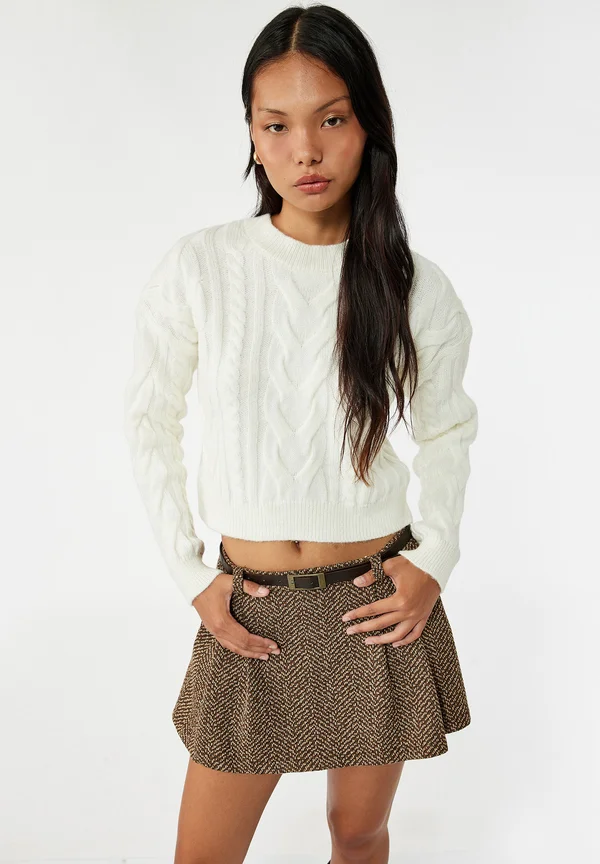 Strickpullover - beige