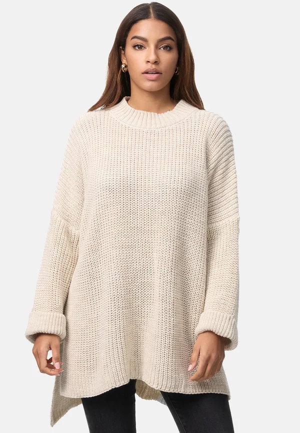 Strickpullover - beige