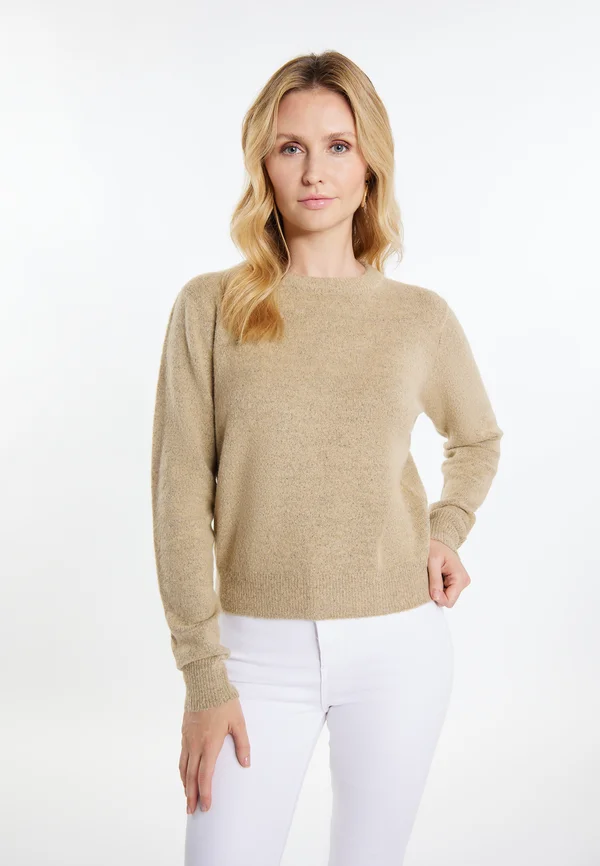 Strickpullover - beige