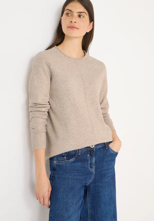 Strickpullover - beige