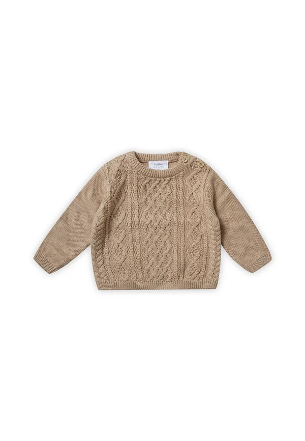 Strickpullover - beige