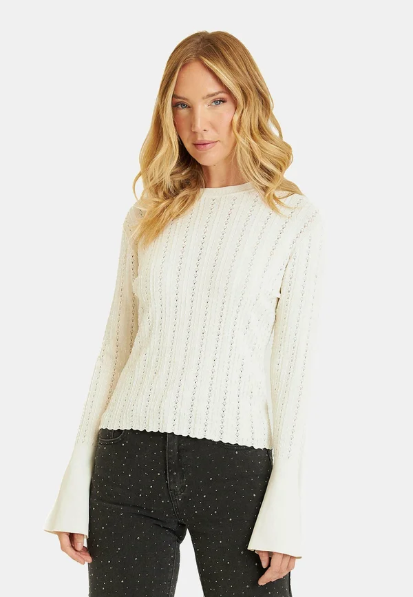 Strickpullover - beige