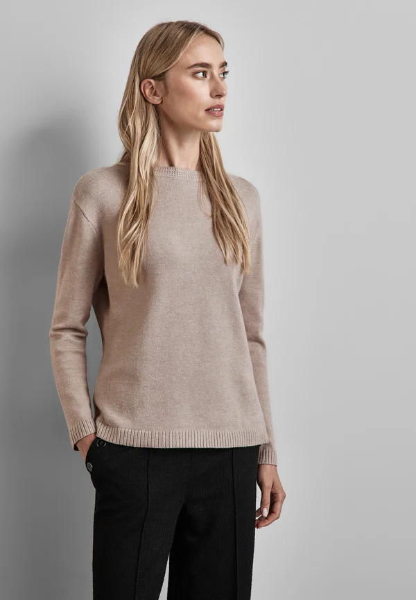 Strickpullover - beige