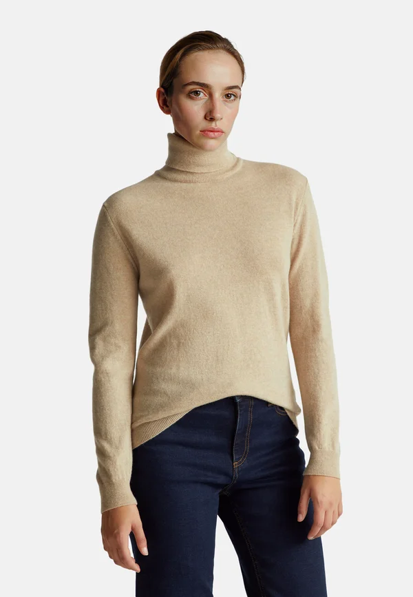 Strickpullover - beige