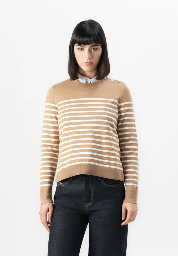 Strickpullover - beige