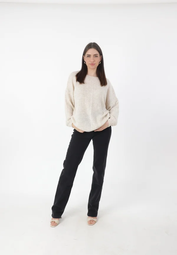 Strickpullover - beige