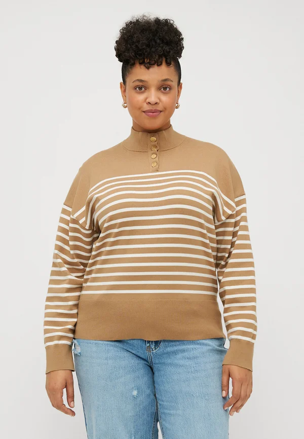 Strickpullover - beige