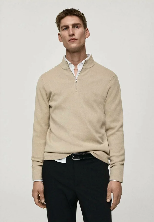 Strickpullover - beige