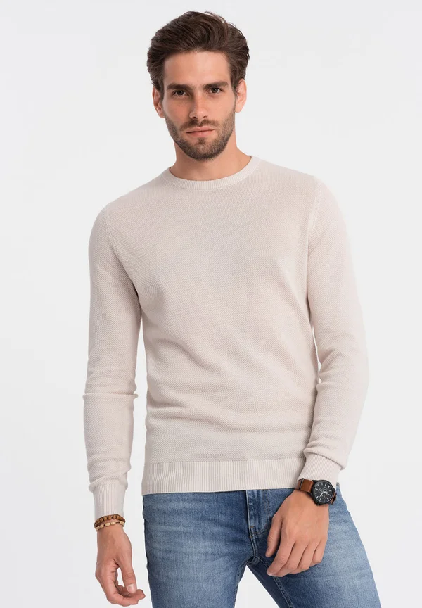 Strickpullover - beige