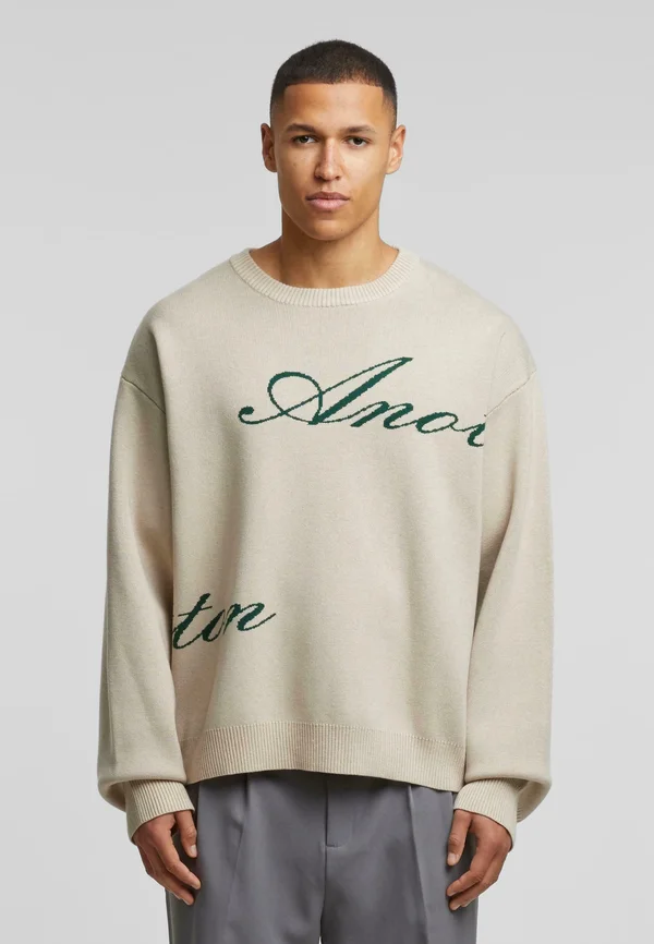 Strickpullover - beige