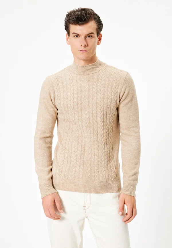 Strickpullover - beige
