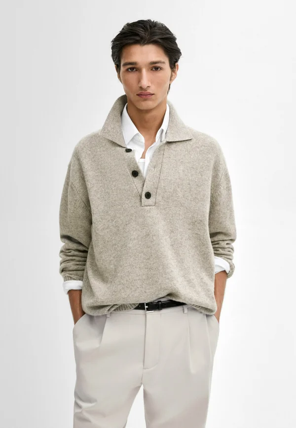 Strickpullover - beige