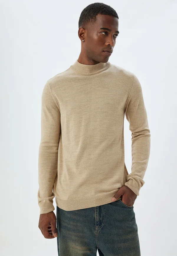 Strickpullover - beige
