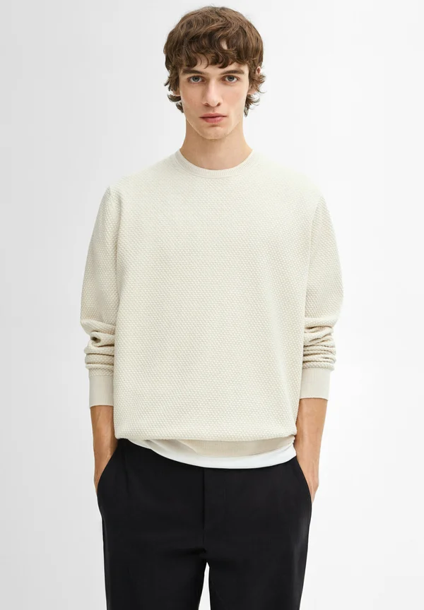 Strickpullover - beige