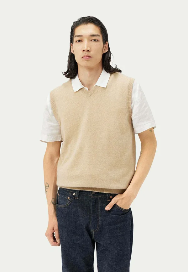 Strickpullover - beige