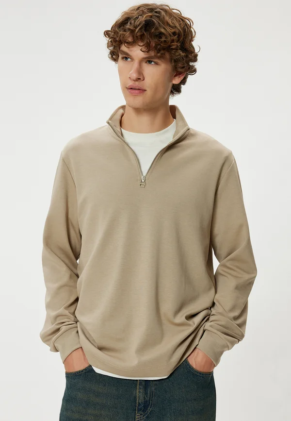 Strickpullover - beige