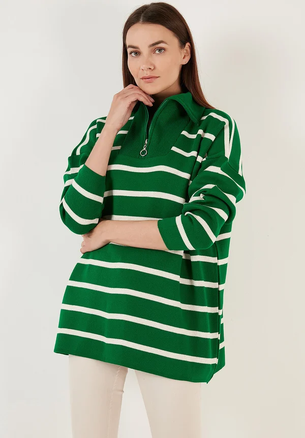 Strickpullover - benetton/light stone