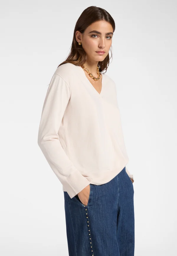 Strickpullover - bianco