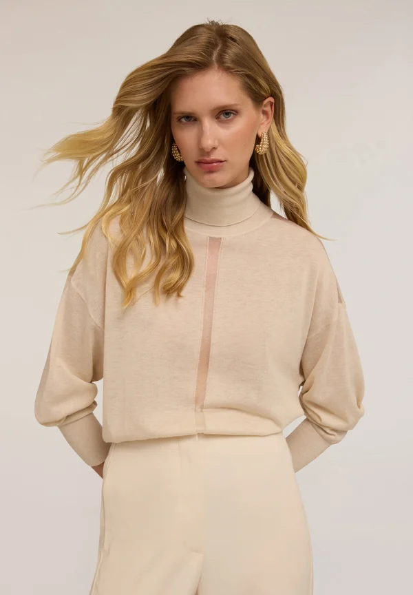 Strickpullover - bianco