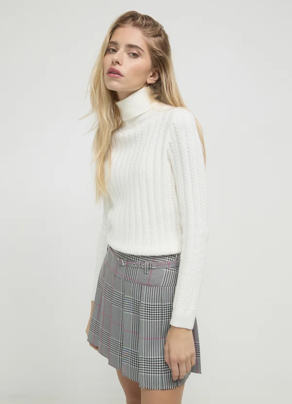 Strickpullover - bianco