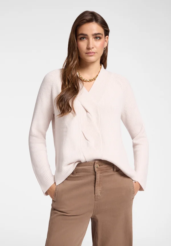 Strickpullover - bianco