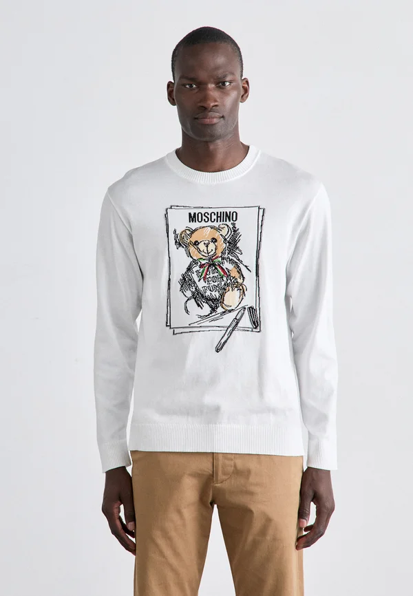Strickpullover - bianco