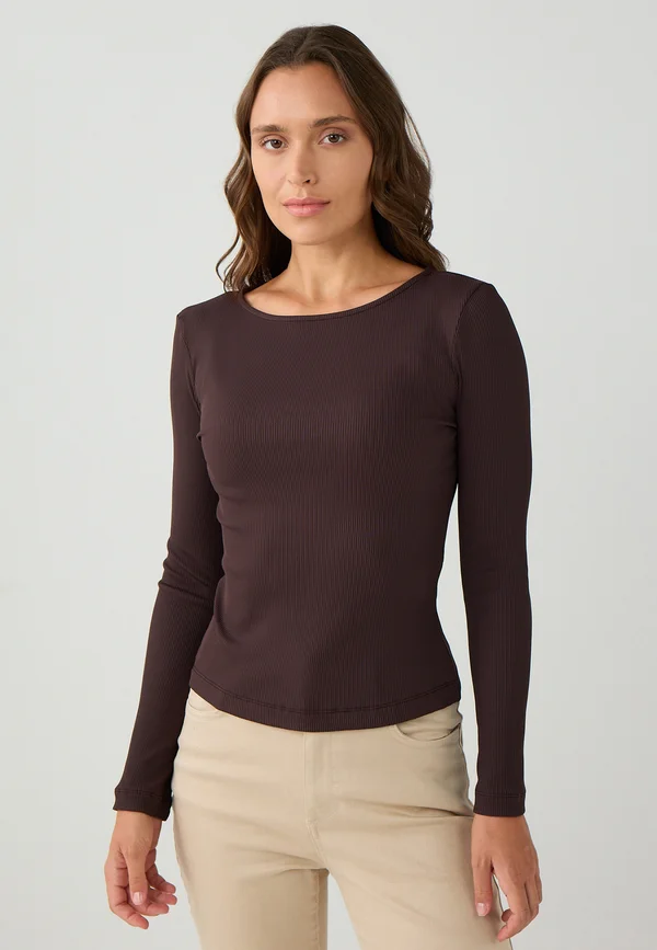 Strickpullover - biiter brown