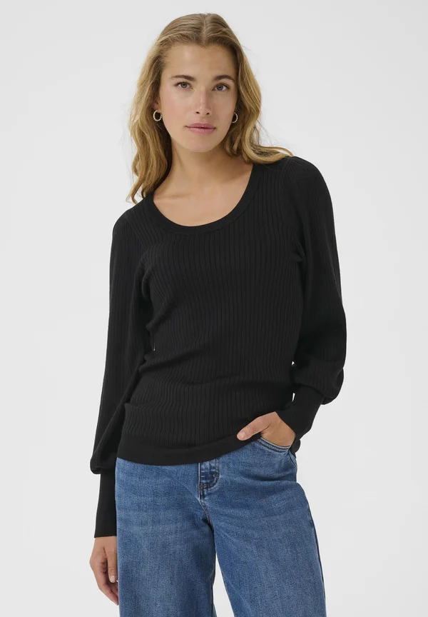 Strickpullover - black deep