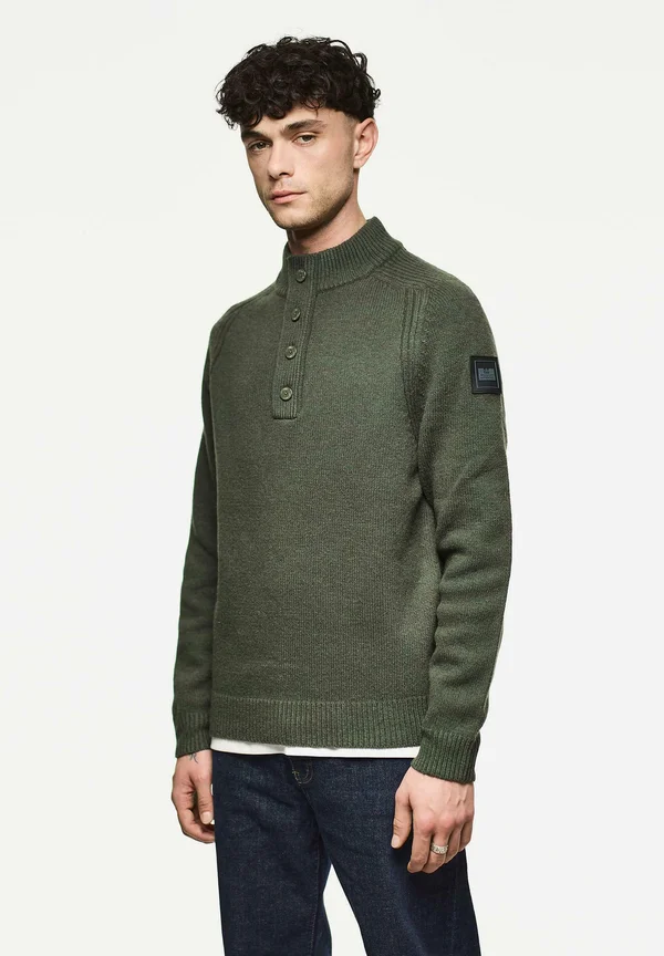 Strickpullover - black forest