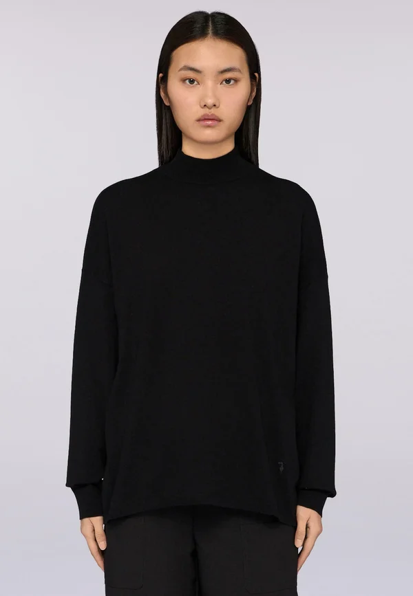 Strickpullover - black milano