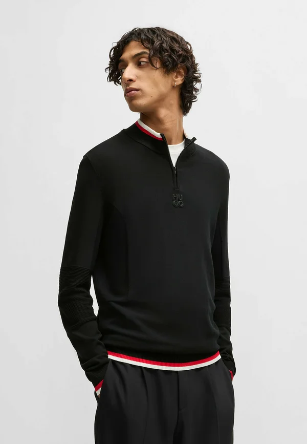 Strickpullover - black one