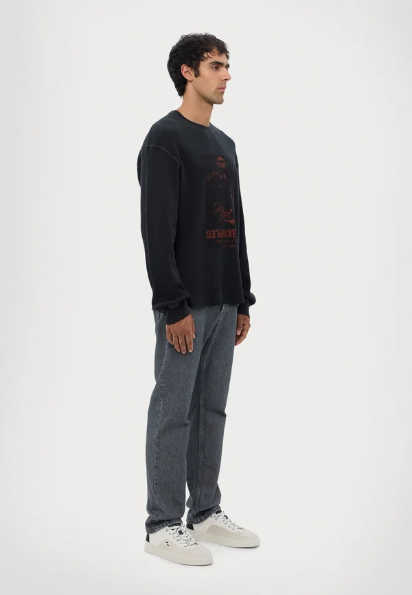 Strickpullover - black washed
