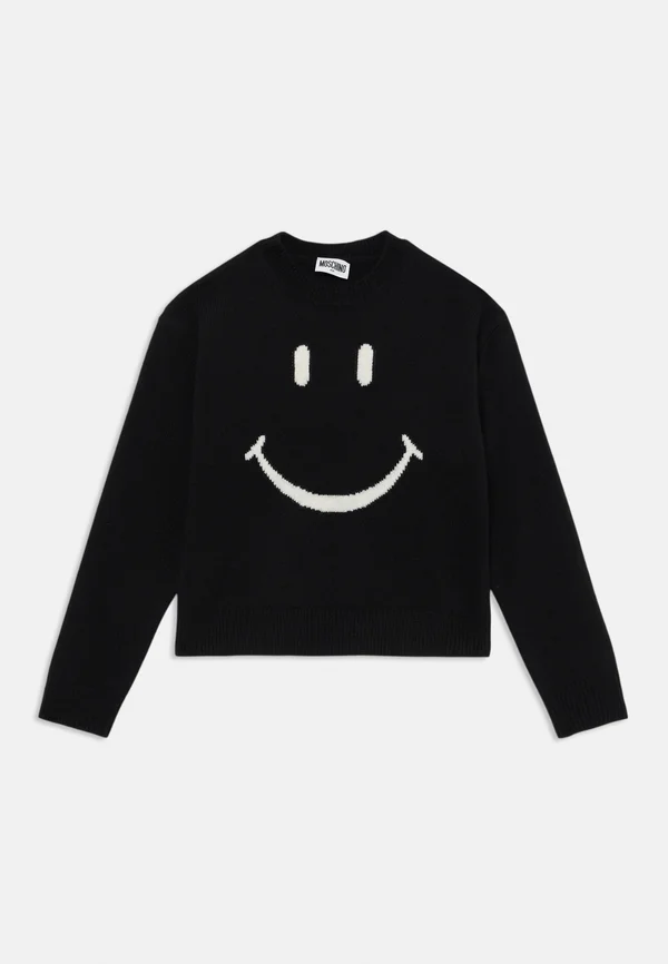 Strickpullover - black